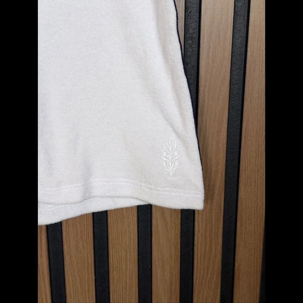 Free People Shorts Small Womens White Terry Cloth 3